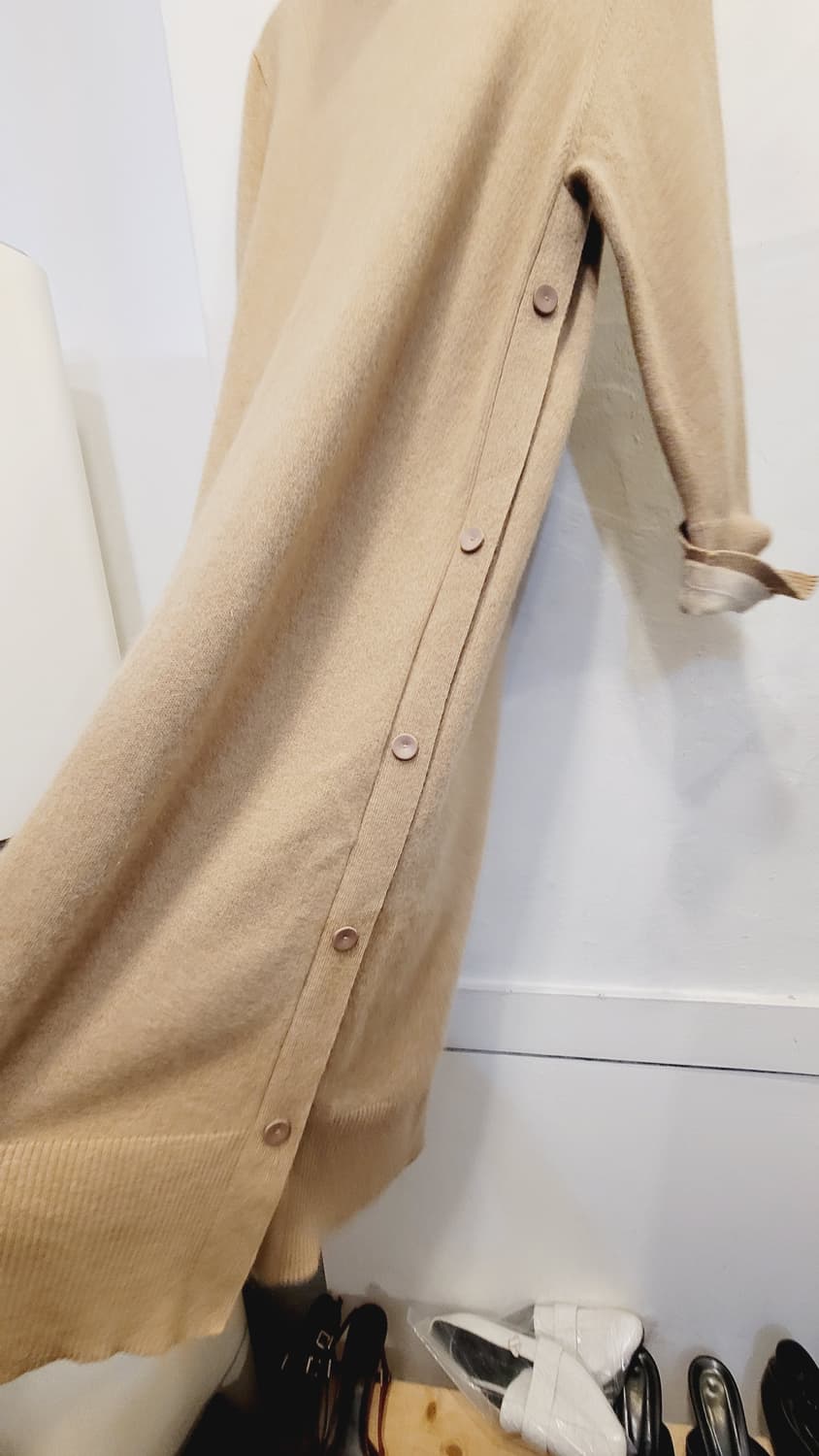 몽골리아 캐시미어 100% 니트 원피스 상품이미지3