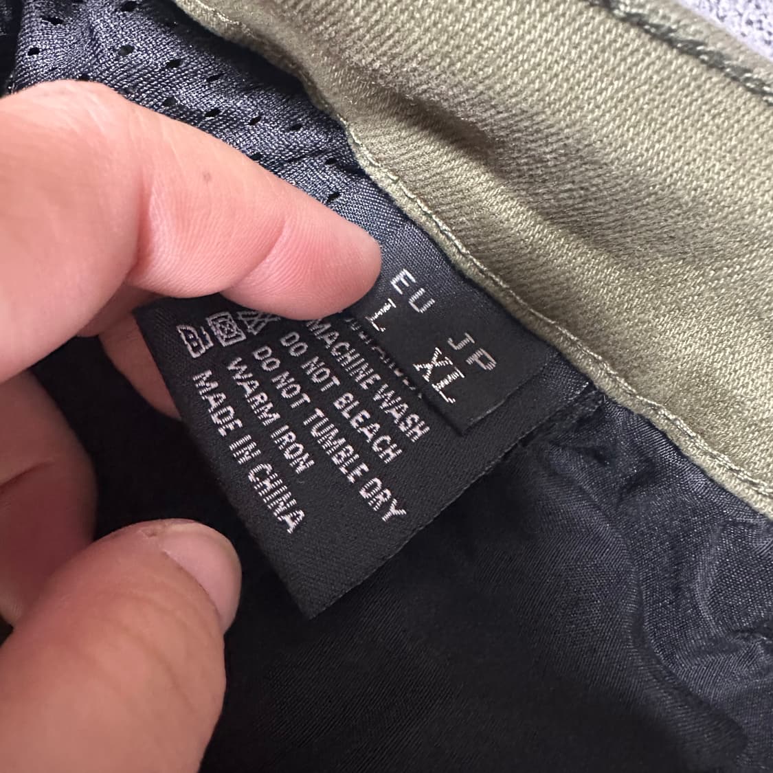 ✨ (바배) MOTO PANTS 카키 더블니 레이싱 라이딩 바이크 코튼  상품이미지4