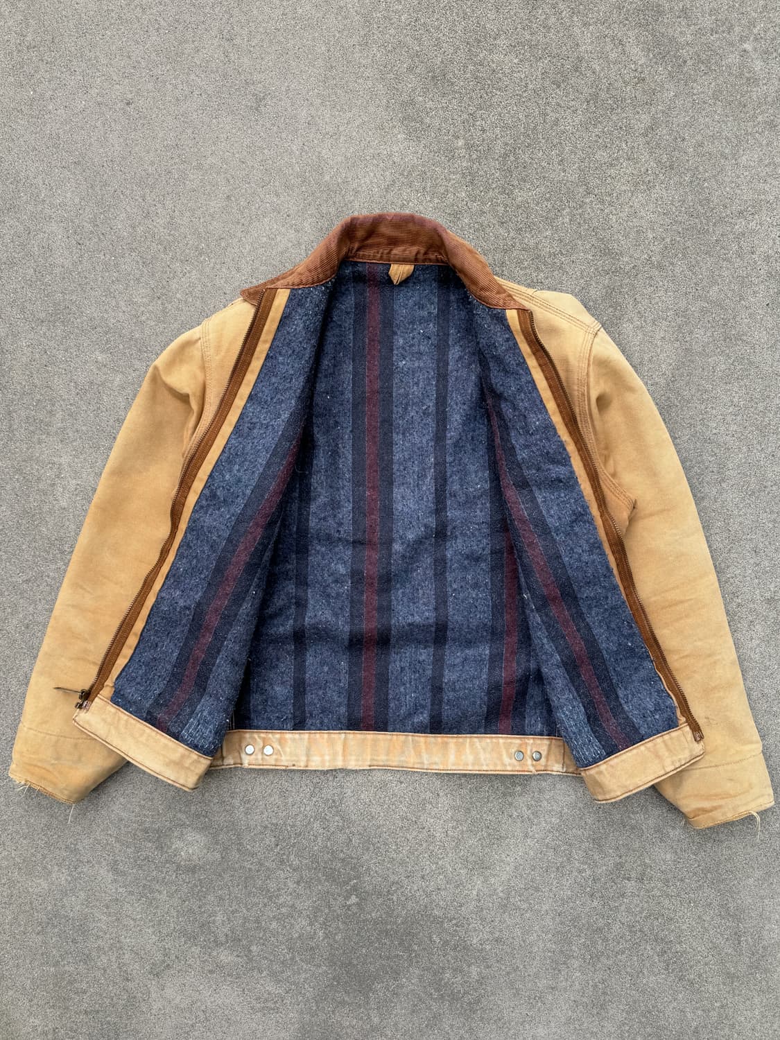 (M) 80s Carhartt detroit J01/6BLJ BRN 상품이미지2