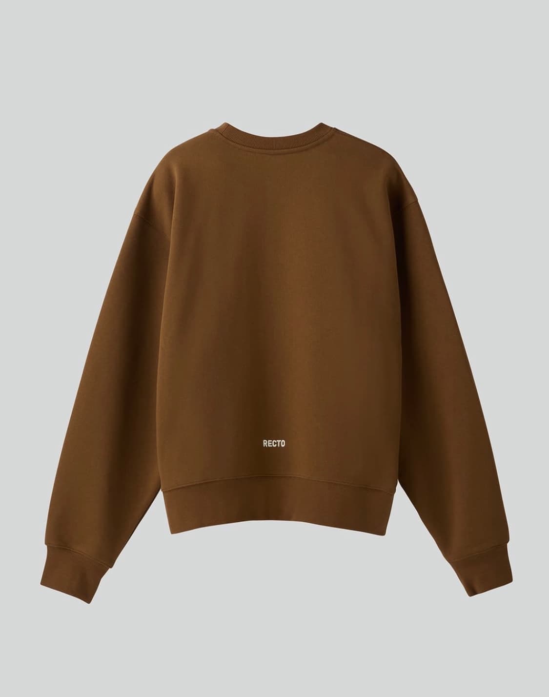 [새상품]렉토 24F/W 리크리에이션 스웨트셔츠 맨투맨 브라운 상품이미지2