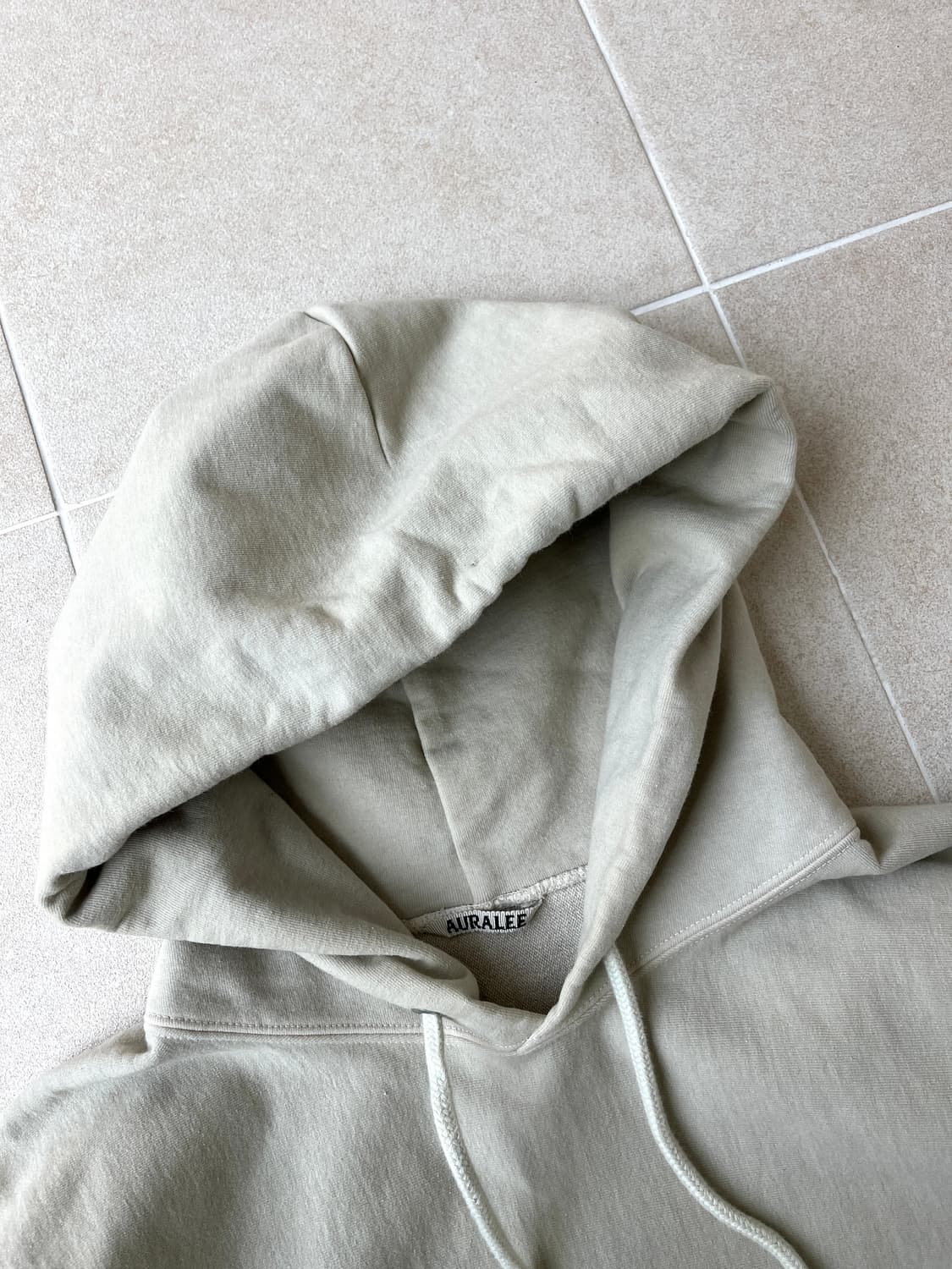Auralee super milled hoodie 상품이미지3