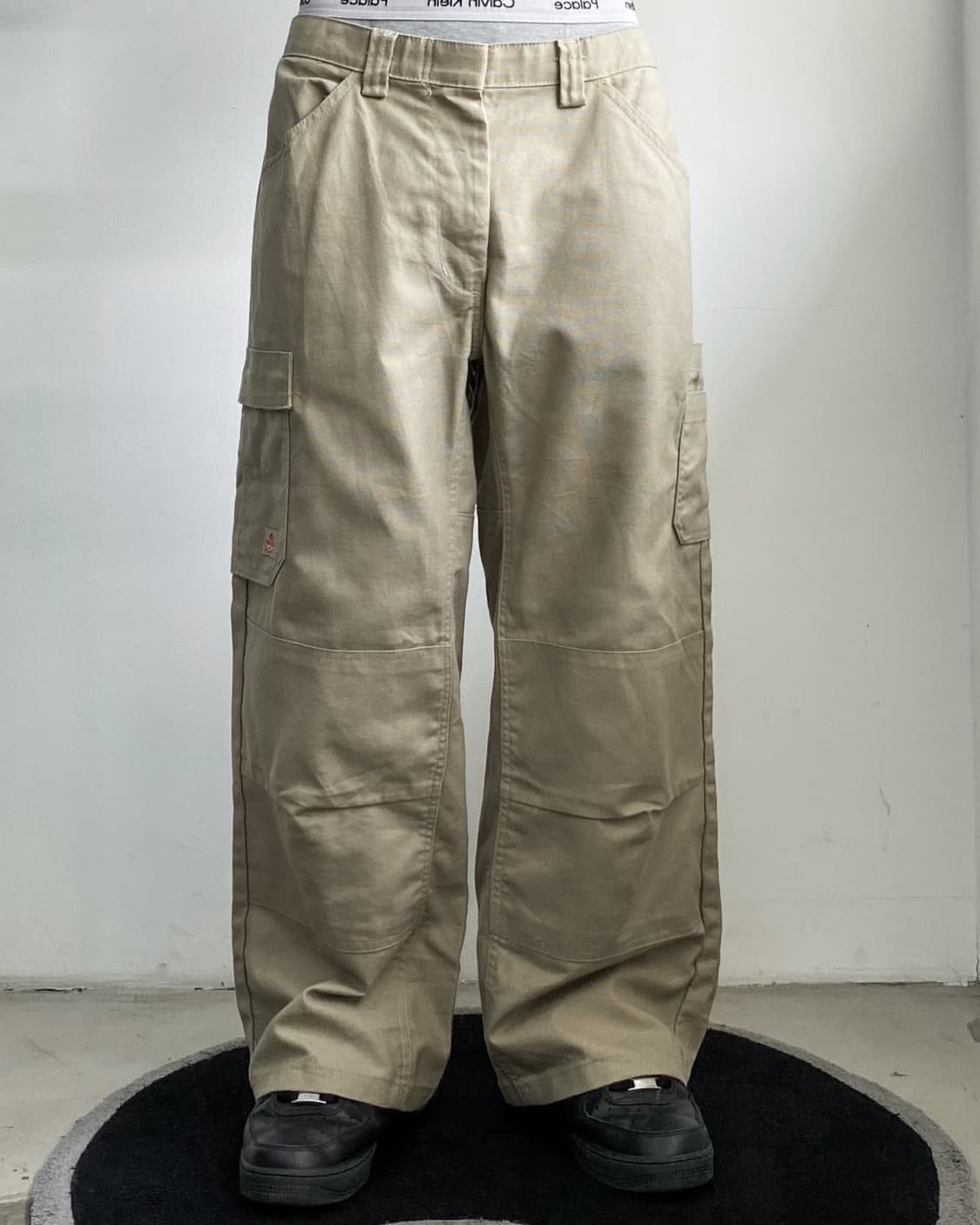 레드캡 더블 니 포켓 카고 워크 팬츠 상품이미지1