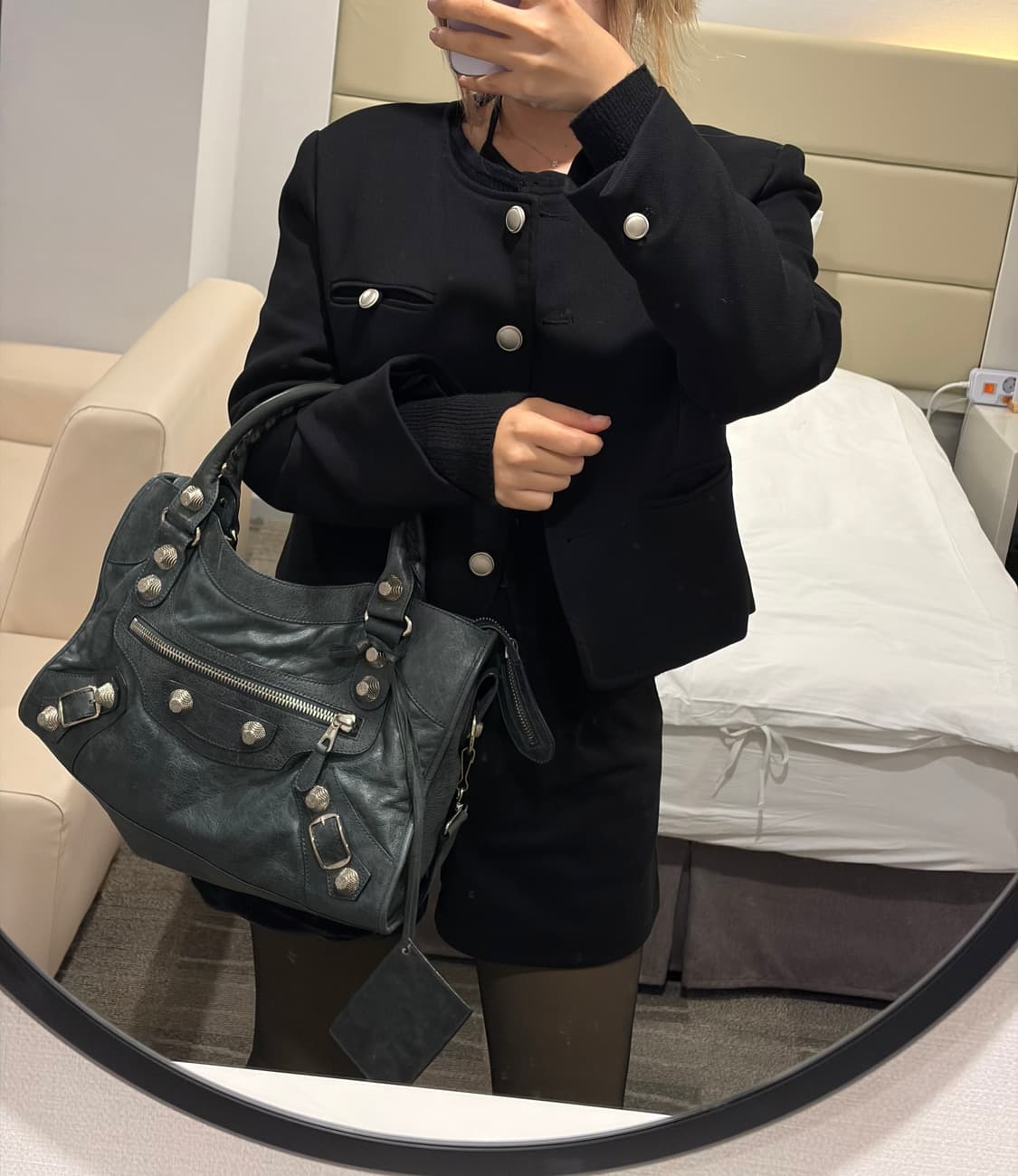 [A+ 정품] 발렌시아가 자이언트 시티 모터백 미디움 상품이미지7