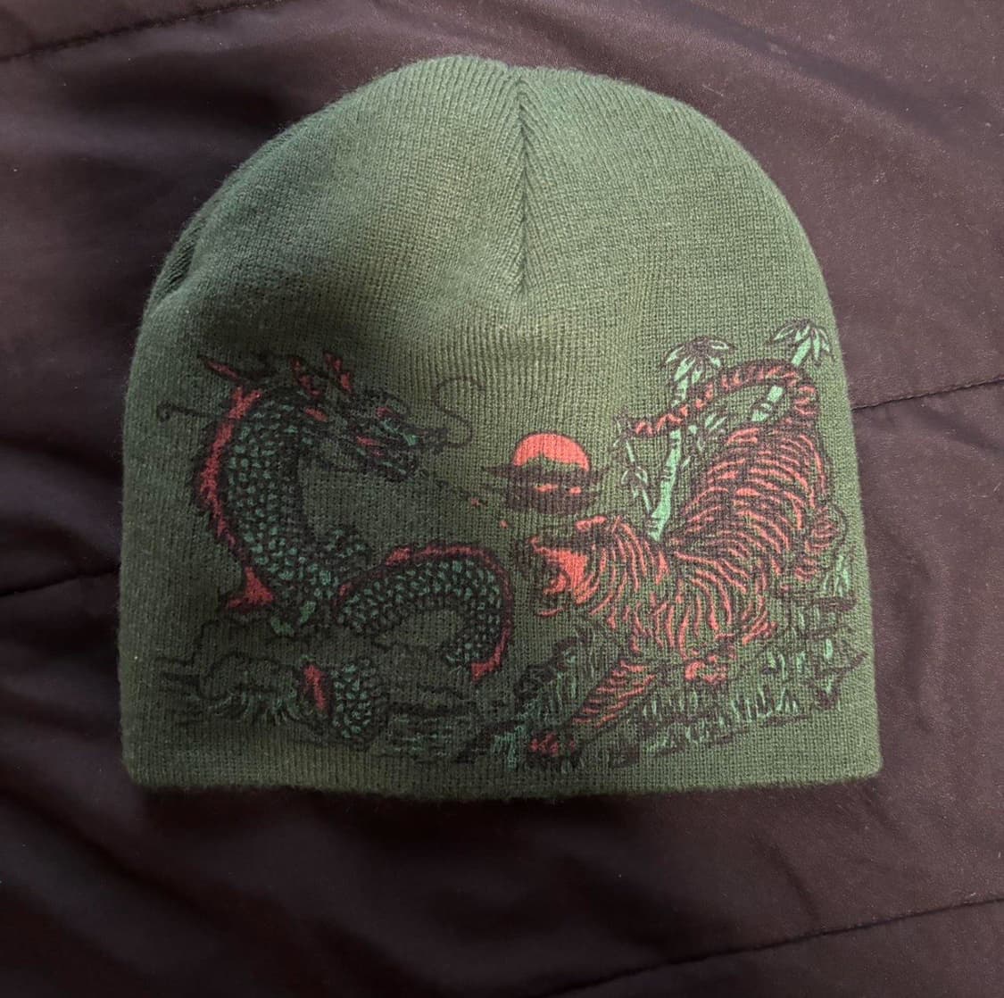 23FW 슈프림 드래곤 비니 그린 상품이미지1