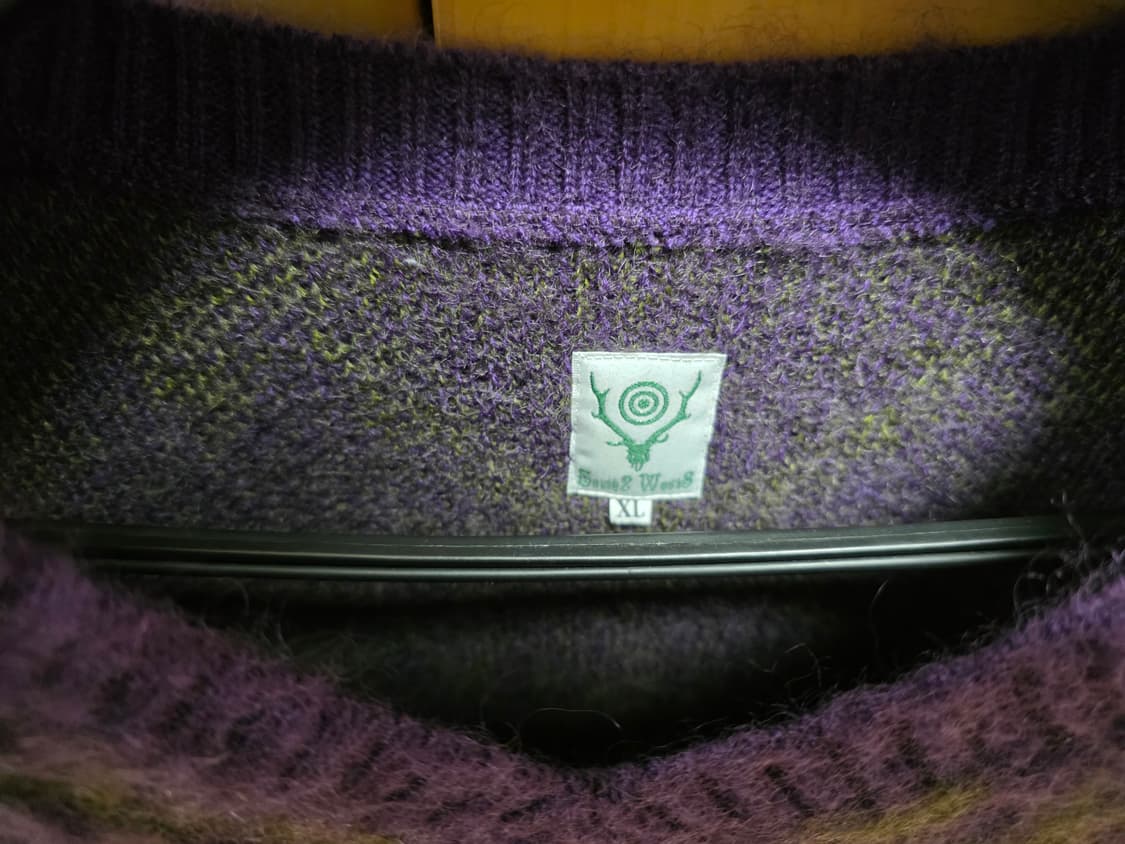 남이서팔 south2west8 모헤어 니트 XL 상품이미지5