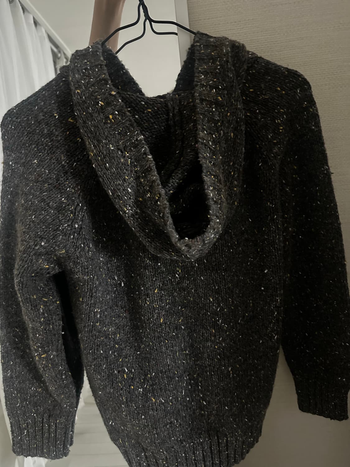 빈티지 니트후드집업 상품이미지2