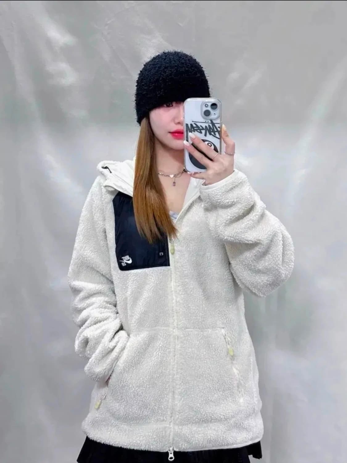 나이키 후리스 뽀글이 잠바 105 자켓 바람막이 상품이미지8