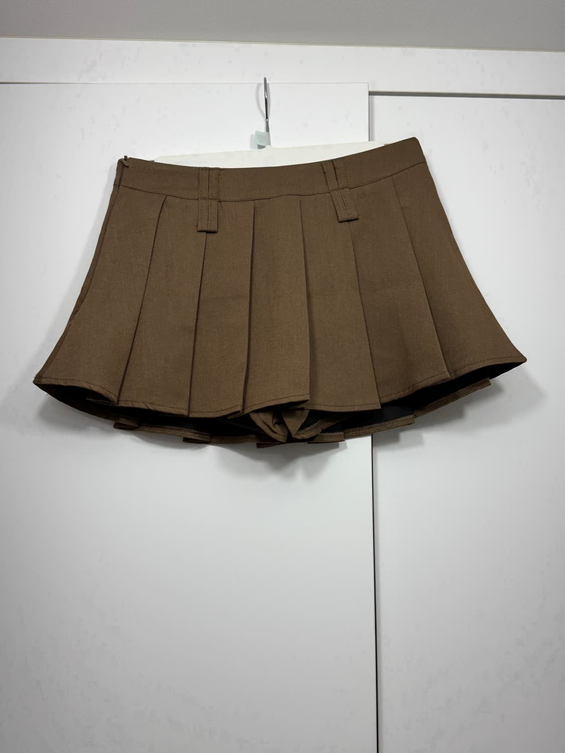 라온느 클라 미니 스커트 브라운 s 상품이미지7