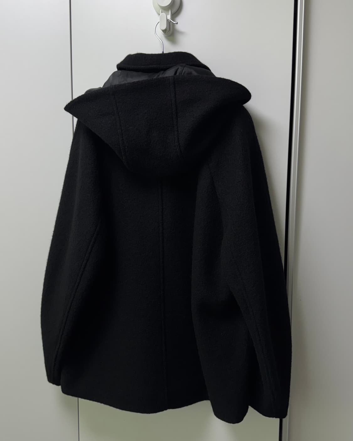 COS 후드 보일드 울 코트 S 상품이미지2