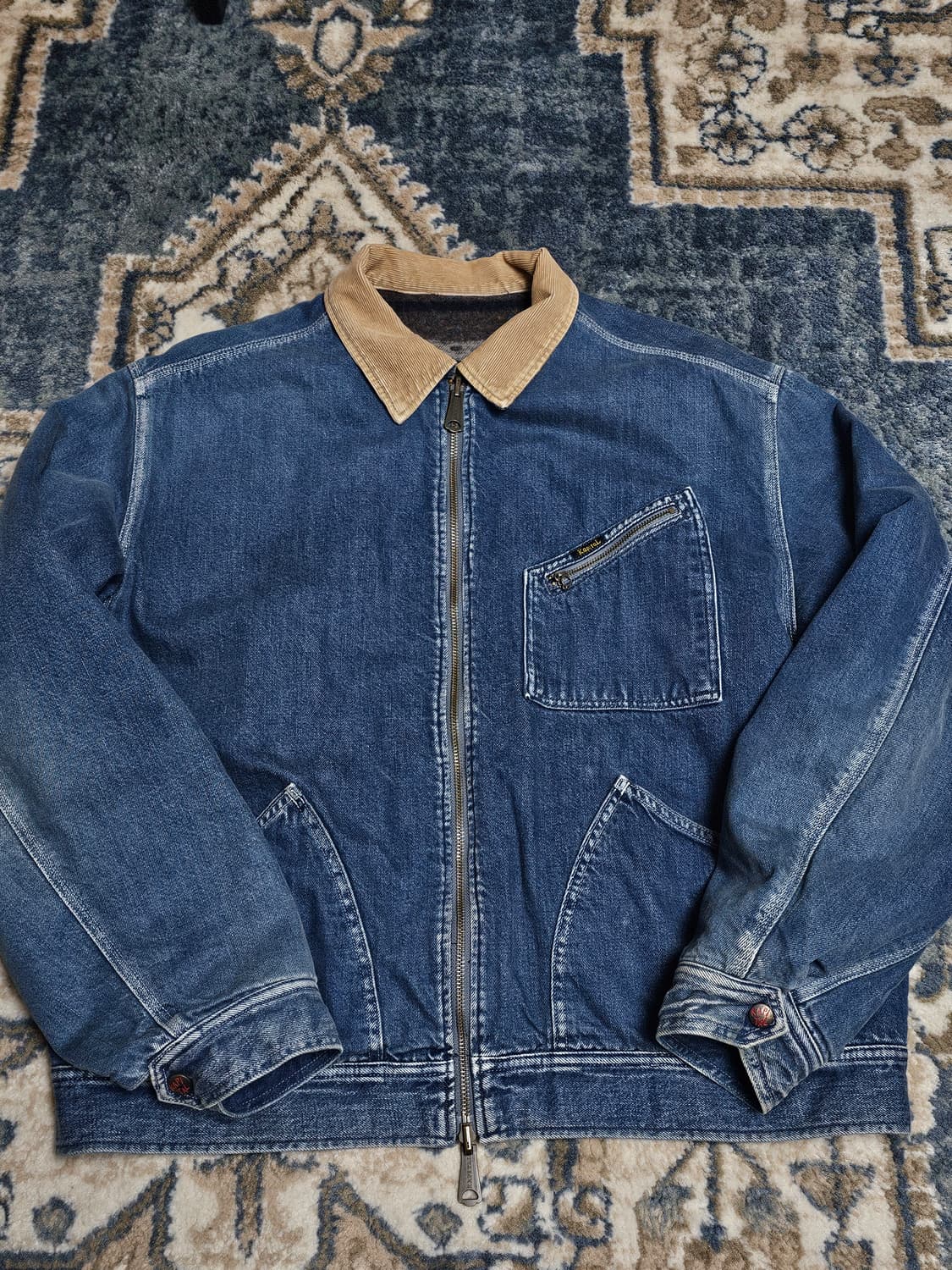 [3] KAPITAL 캐피탈 본 라이닝 리버시블 데님 자켓 상품이미지3