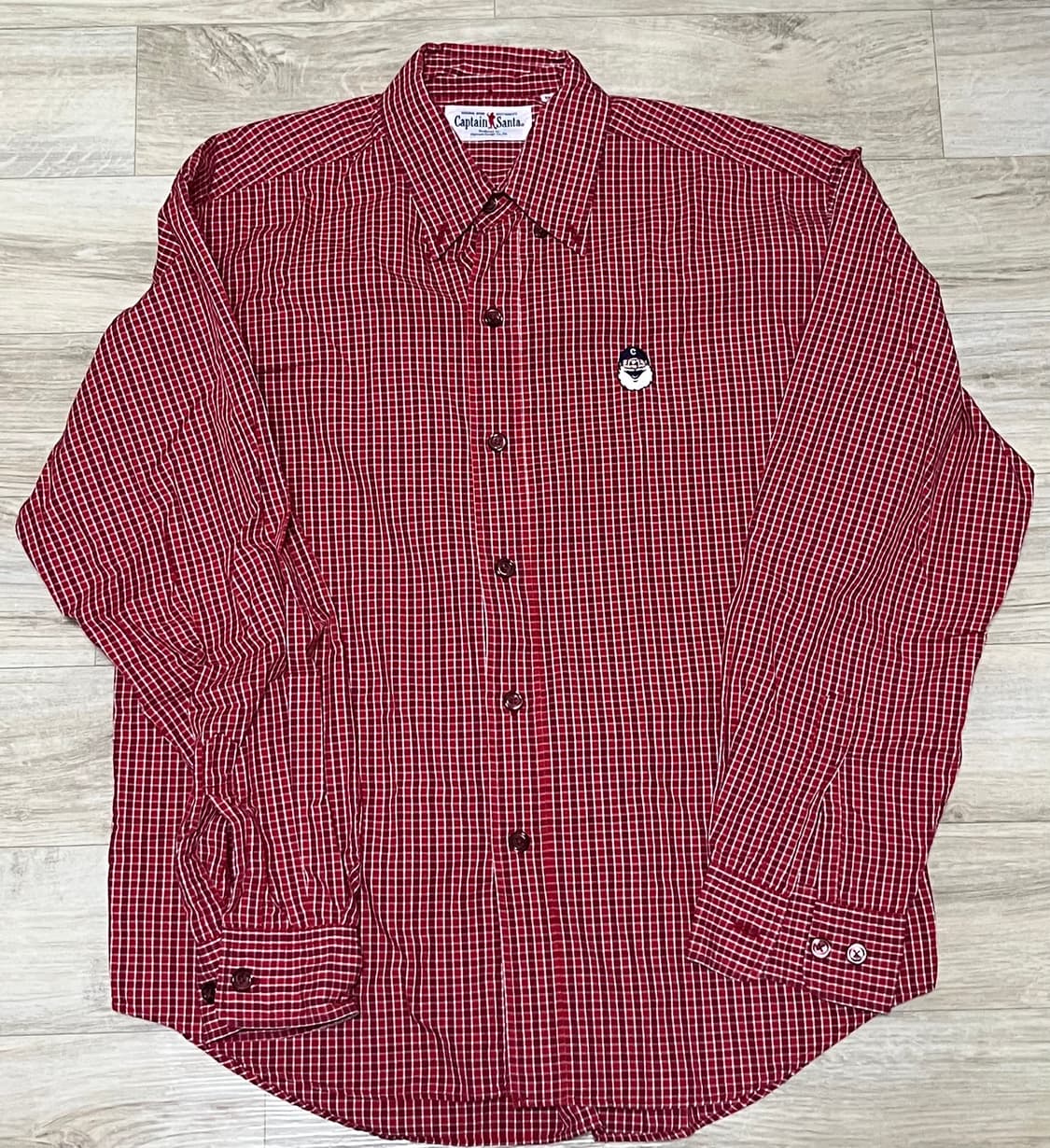 캡틴산타 래드체크 셔츠 s 상품이미지1