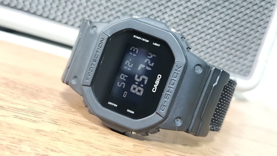 # 지샥 카시오 밀리터리 블랙 DW-5600BBN  시계 급처 /쥐샥 상품이미지8