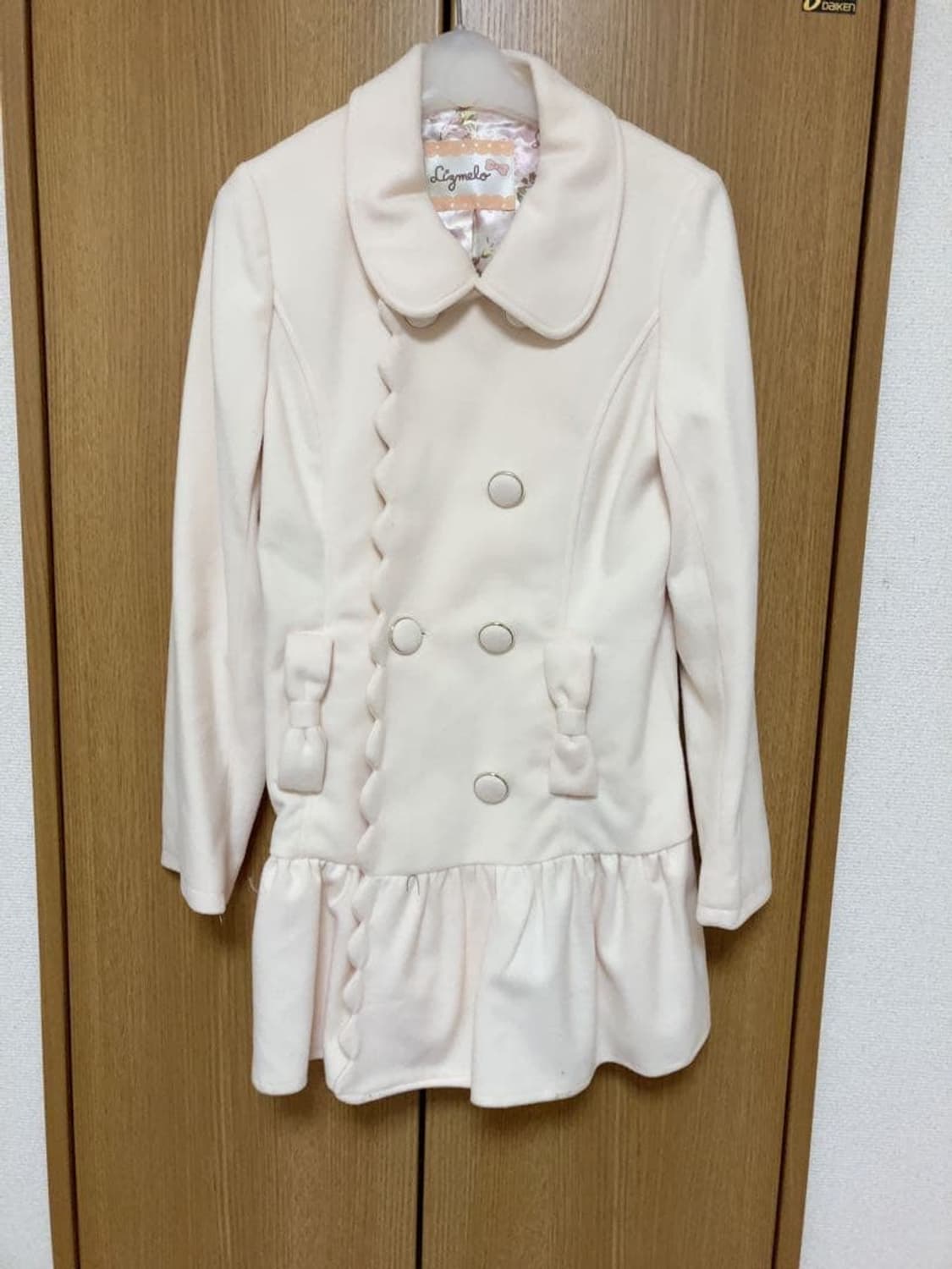 새상품) 리즈리사 리즈멜로 코트 m사이즈 라떼갸루 히메갸루 달천깔 상품이미지1