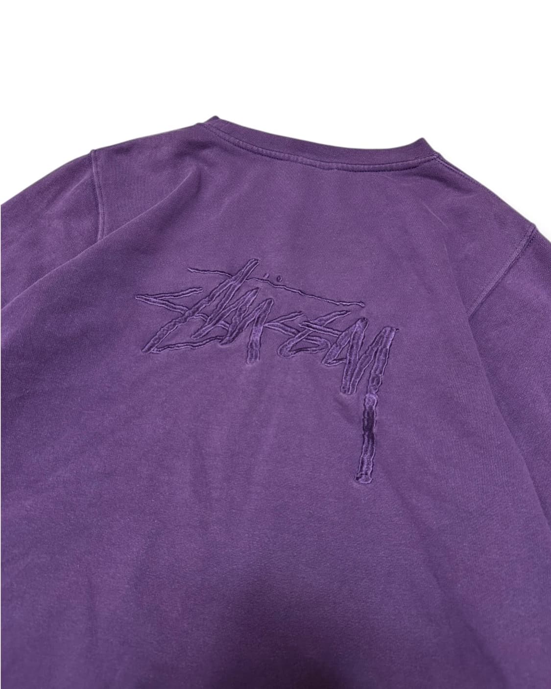 스투시 피그먼트 다이드 빅스탁 맨투맨 상품이미지2