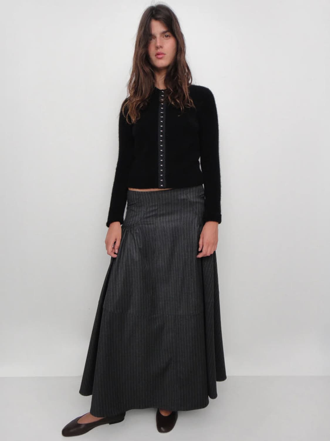 [S]기마구아스 Linger 후크 가디건/블랙 상품이미지2