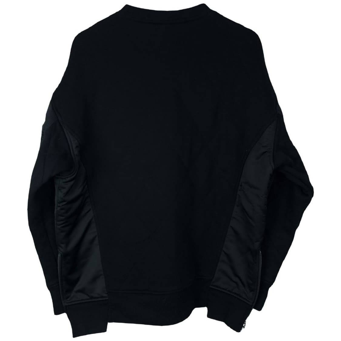 [엠엠아이씨] 신슐레이트 오버사이즈 맨투맨 블랙 M17911 상품이미지3