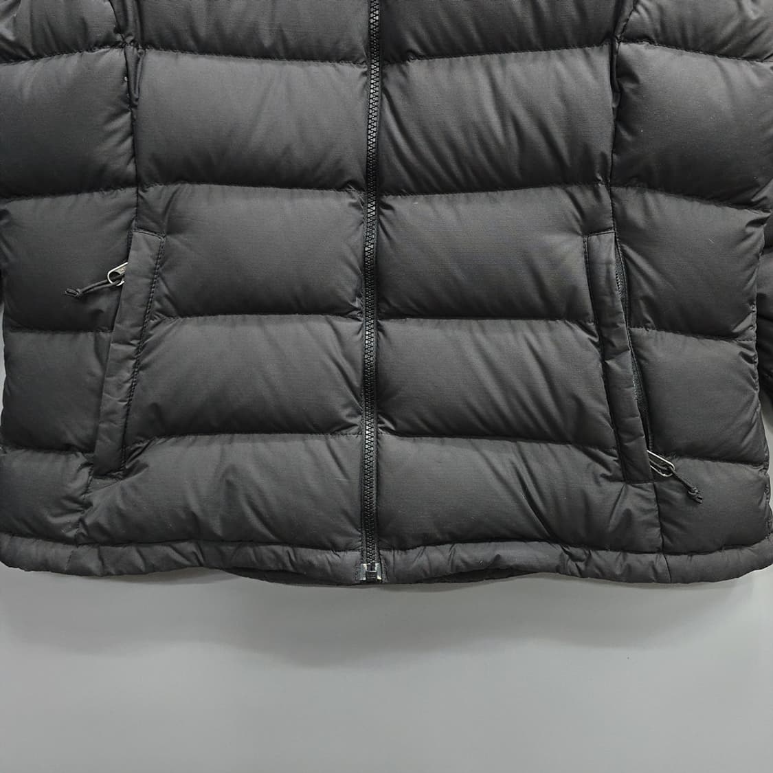 노스페이스 여성 구스다운 숏패딩 블랙 L 상품이미지3