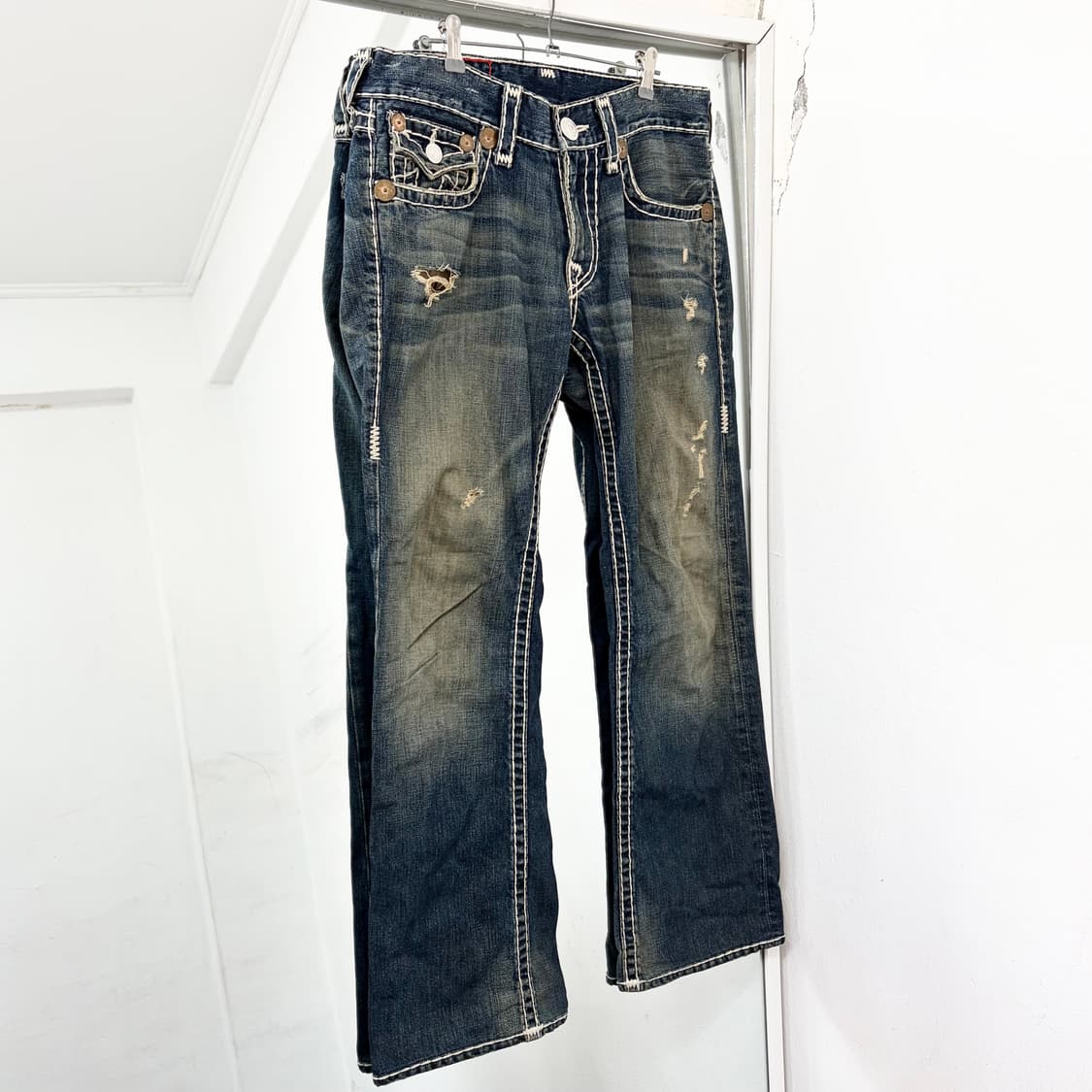 트루릴리전 월드투어 부츠컷 데님 팬츠 상품이미지5