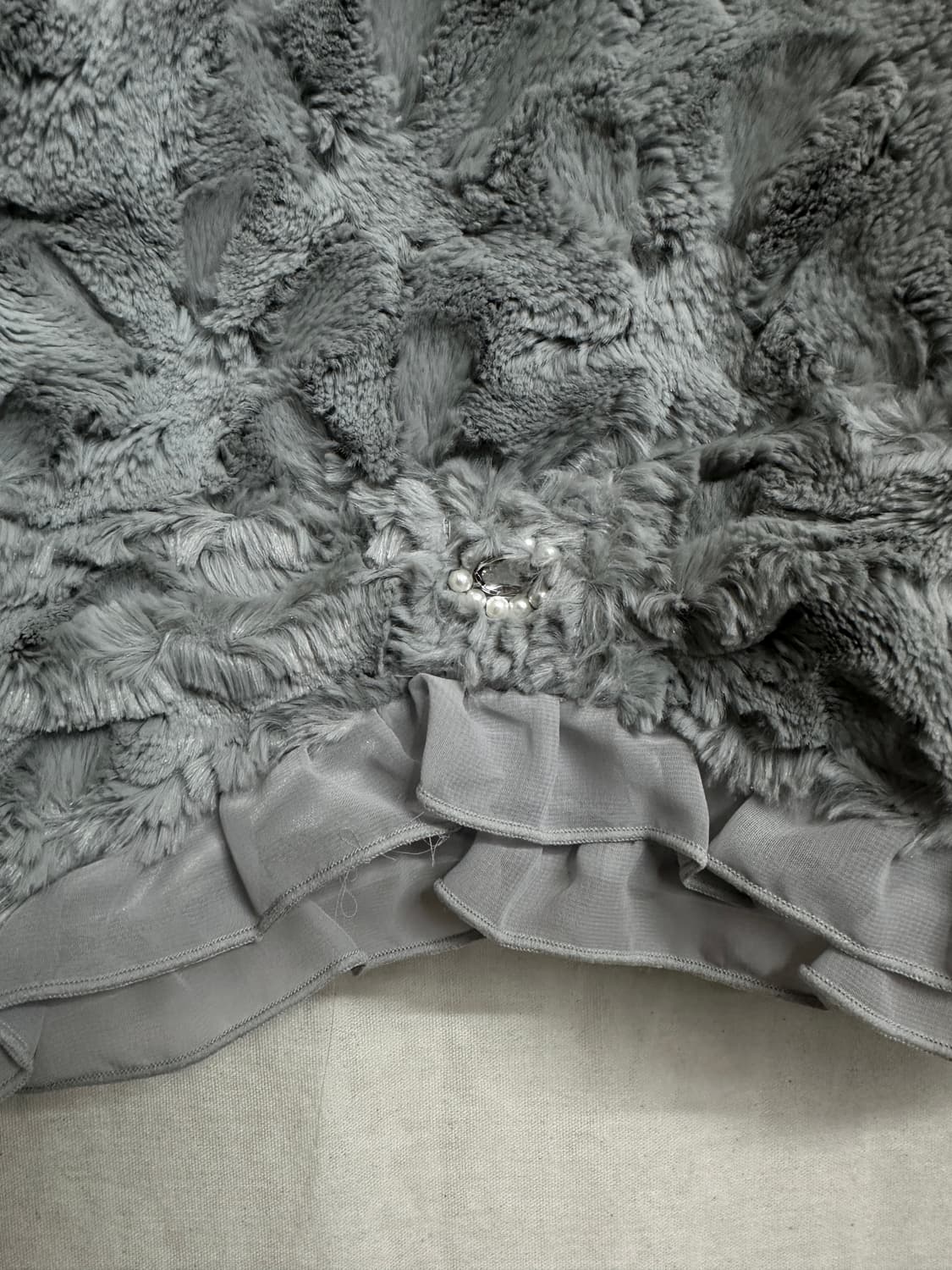 axes femme 퍼 가디건 상품이미지4