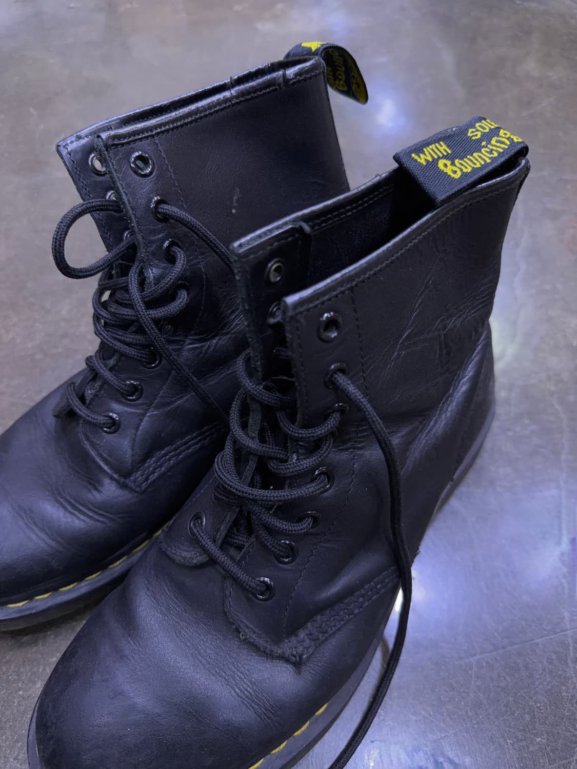 닥터마틴 1460 8홀 워커 부츠 블랙 260 상품이미지4