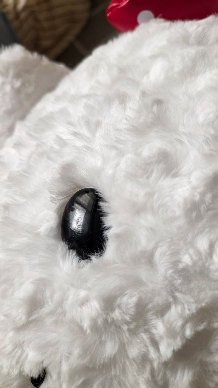 새상품) 헬로키티 빅페이스 퍼 백 정품 상품이미지7