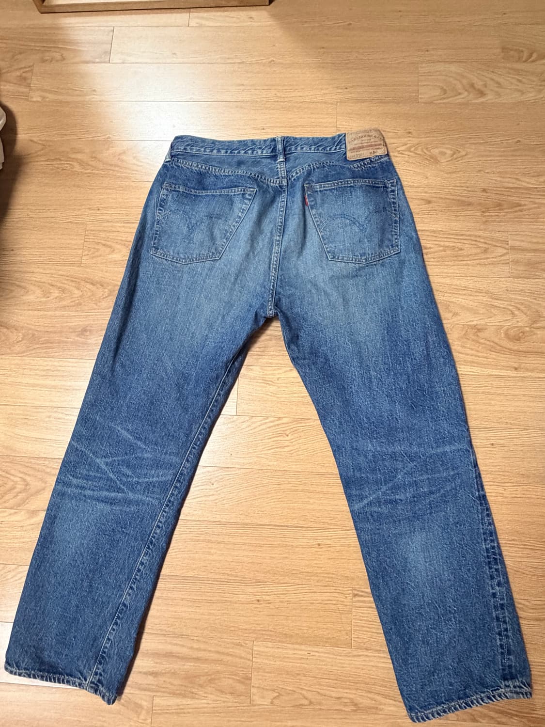 웨어하우스 1101 세컨핸드 미디움 블루 34 상품이미지1