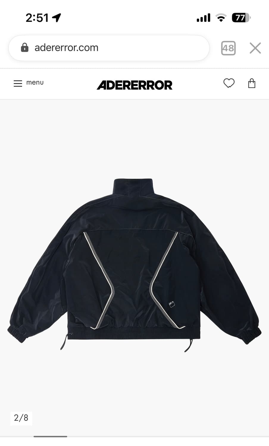 아더에러 반트 버전2 XL 구합니다 상품이미지2