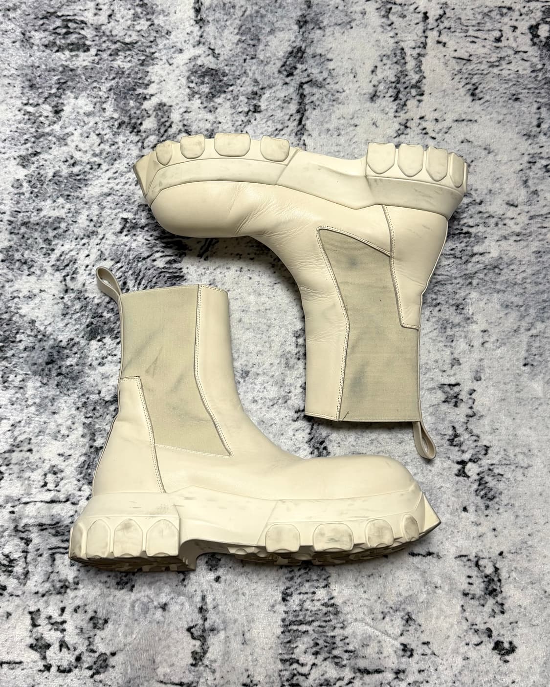(풀구성) 릭오웬스 보조 비틀 트랙터 부츠 밀크 LCO 42 상품이미지2