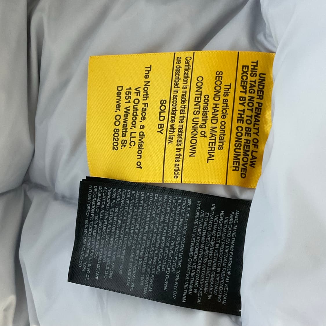 노스페이스 하이드레날라이트 라이트 블루 L 상품이미지3