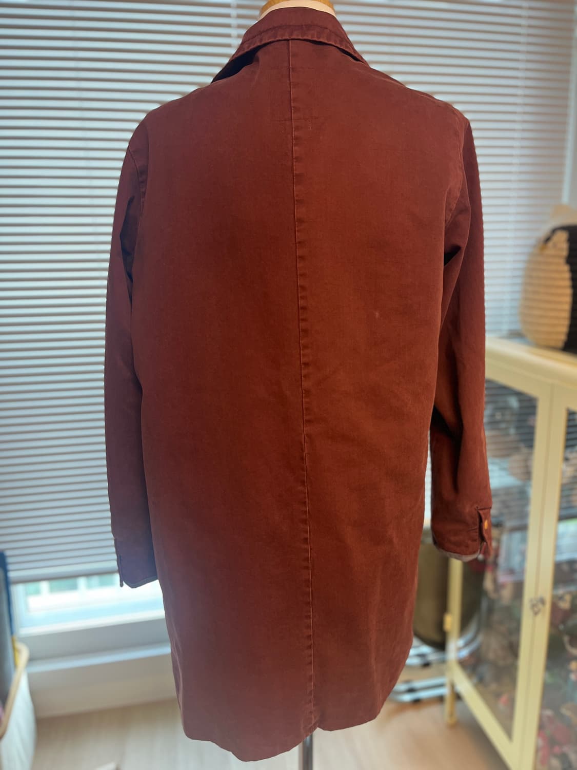 VISVIM 비즈빔 MIES 버건디 코트 3 상품이미지3