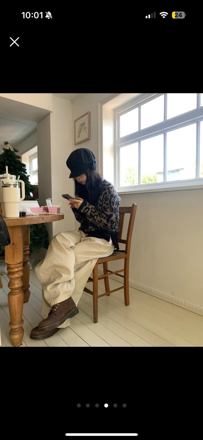 릿킴 레오파드 가디건 상품이미지3