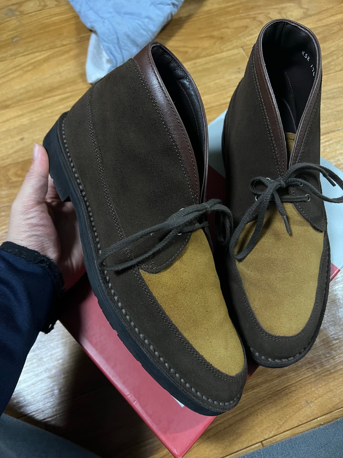 리갈 슈앤코 스웨이드 처카 255 일본 리갈 상품이미지1