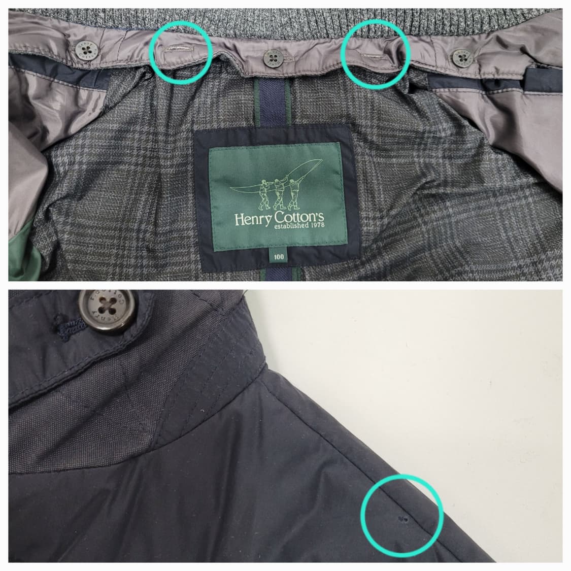 Henry Cottons 헨리코튼 패딩 자켓 / 남 100
 상품이미지8