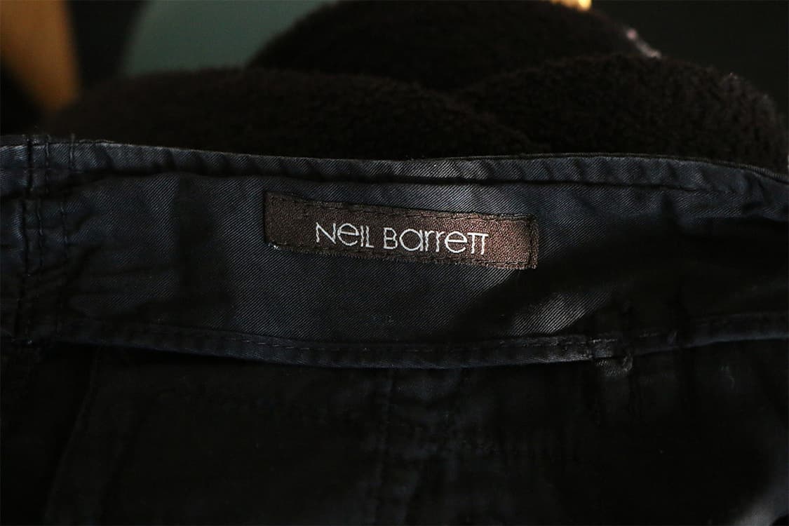 닐 바렛 블랙 어드저스트 벨트 팬츠 상품이미지8