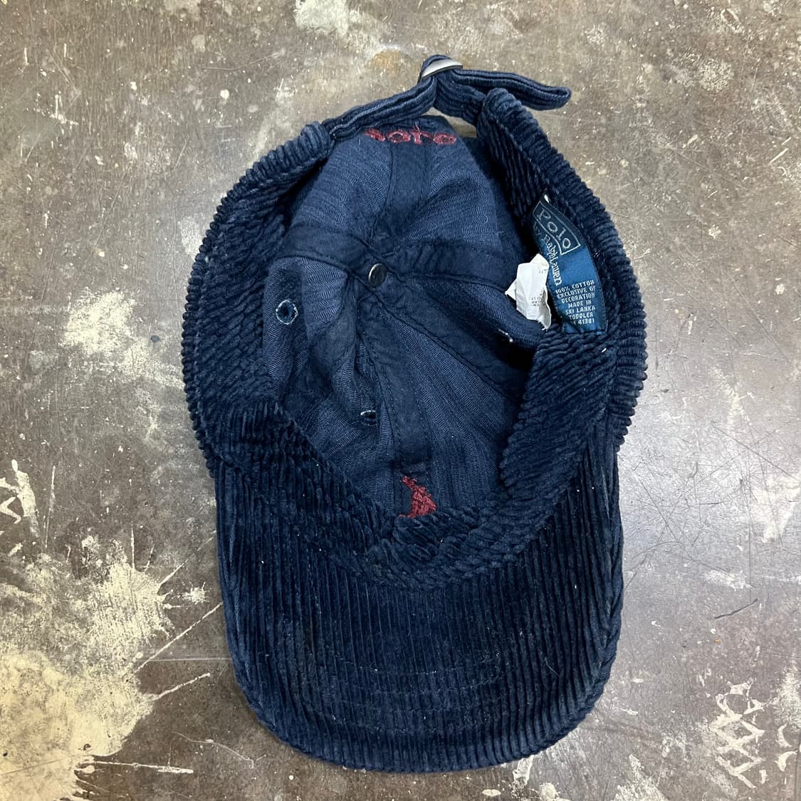 폴로 랄프로렌 키즈 토들러 코듀로이 볼캡 모자 야구모자 남여공용 상품이미지3