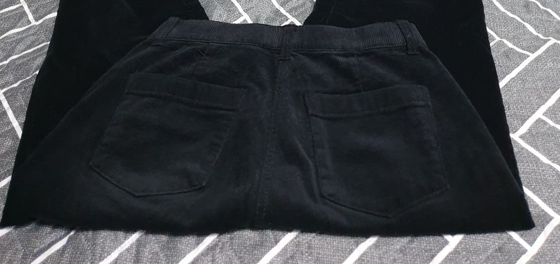 라삐아프 코듀로이 팬츠 블랙 (55사이즈) 상품이미지2