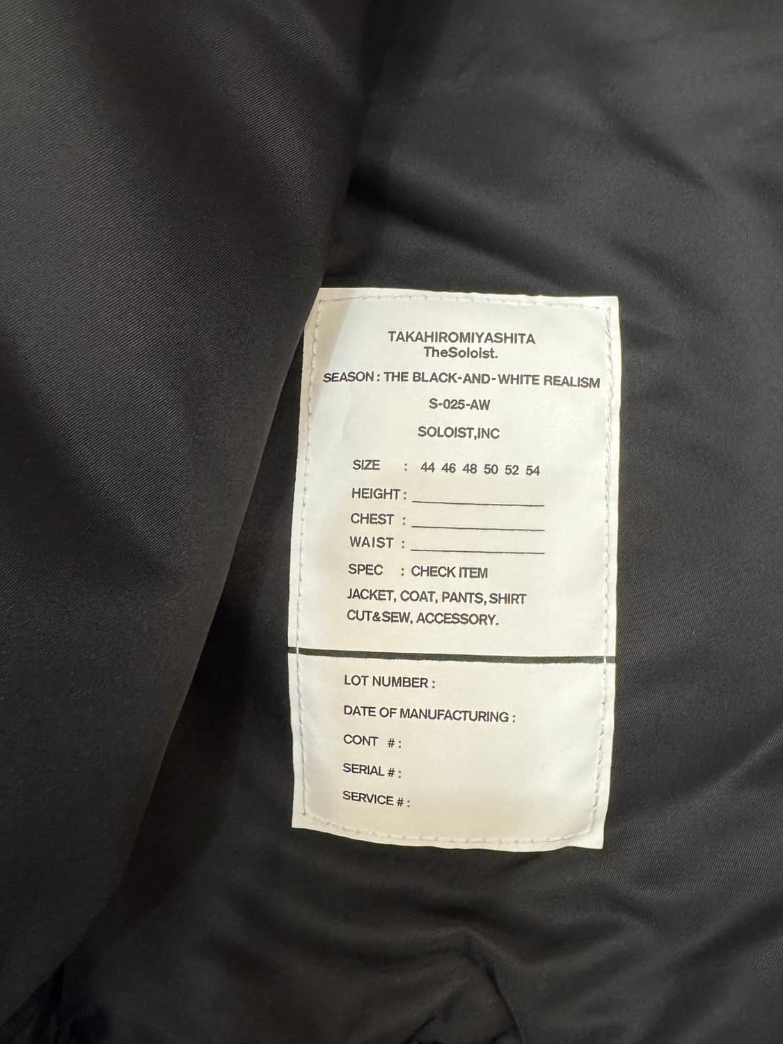 [46] 더 솔로이스트 플란넬 플라이트 자켓 25AW 상품이미지6