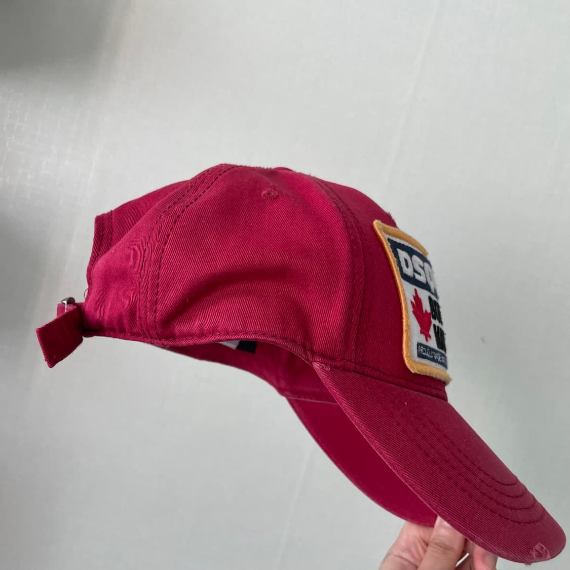 DSQUARED2 빈티지 볼캡 모자 상품이미지3