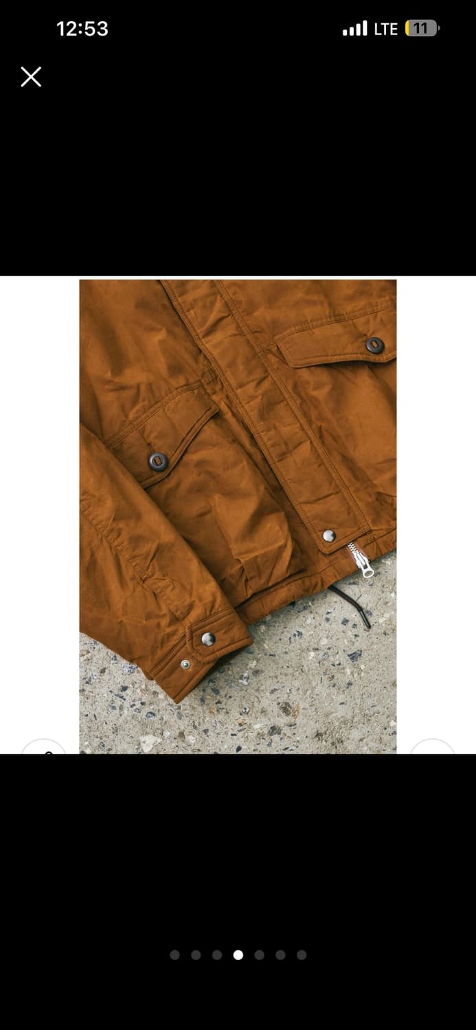 헨리코튼 FFC 왁스자켓 피셔맨 XL 황금사이즈 팔아요 상품이미지4