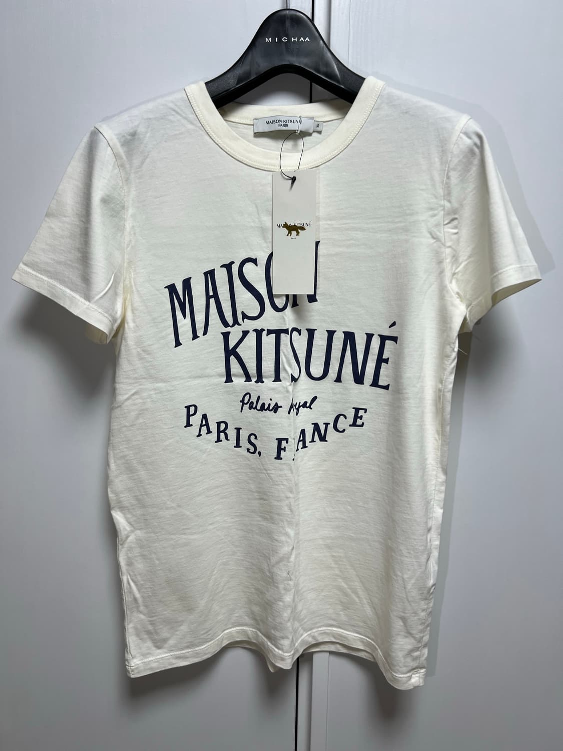 새상품) 메종키츠네 ssense 로고 반팔 티셔츠 상품이미지2