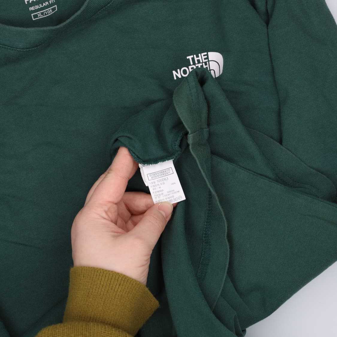 XL 노스페이스 반팔 티셔츠 0227M 상품이미지4