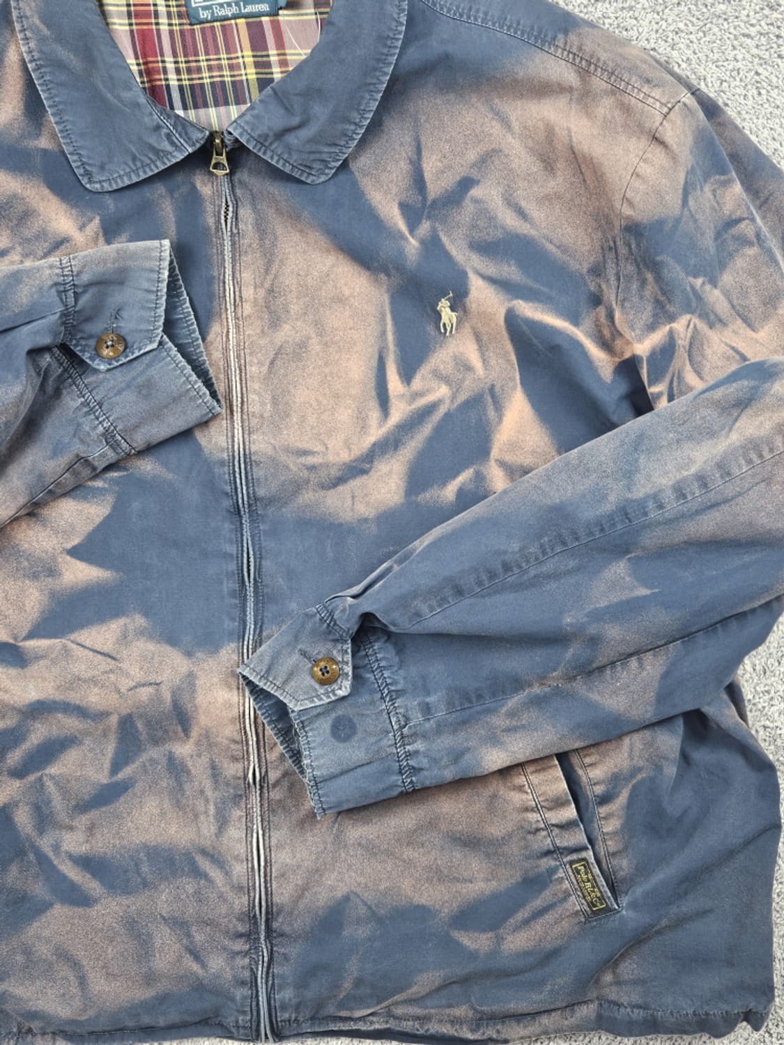 폴로랄프로렌 다잉 워시드 스윙탑 블루종 자켓 ( 2XL ) / 9938 상품이미지6