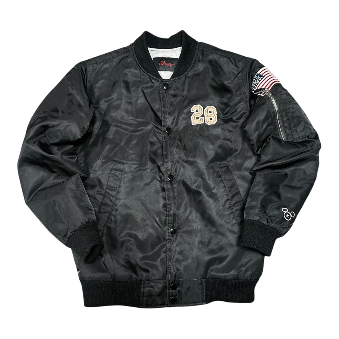 ✨ (바배) 디즈니 미키마우스 성조기 1928 암패치 스타디움 누빔 자켓 상품이미지2