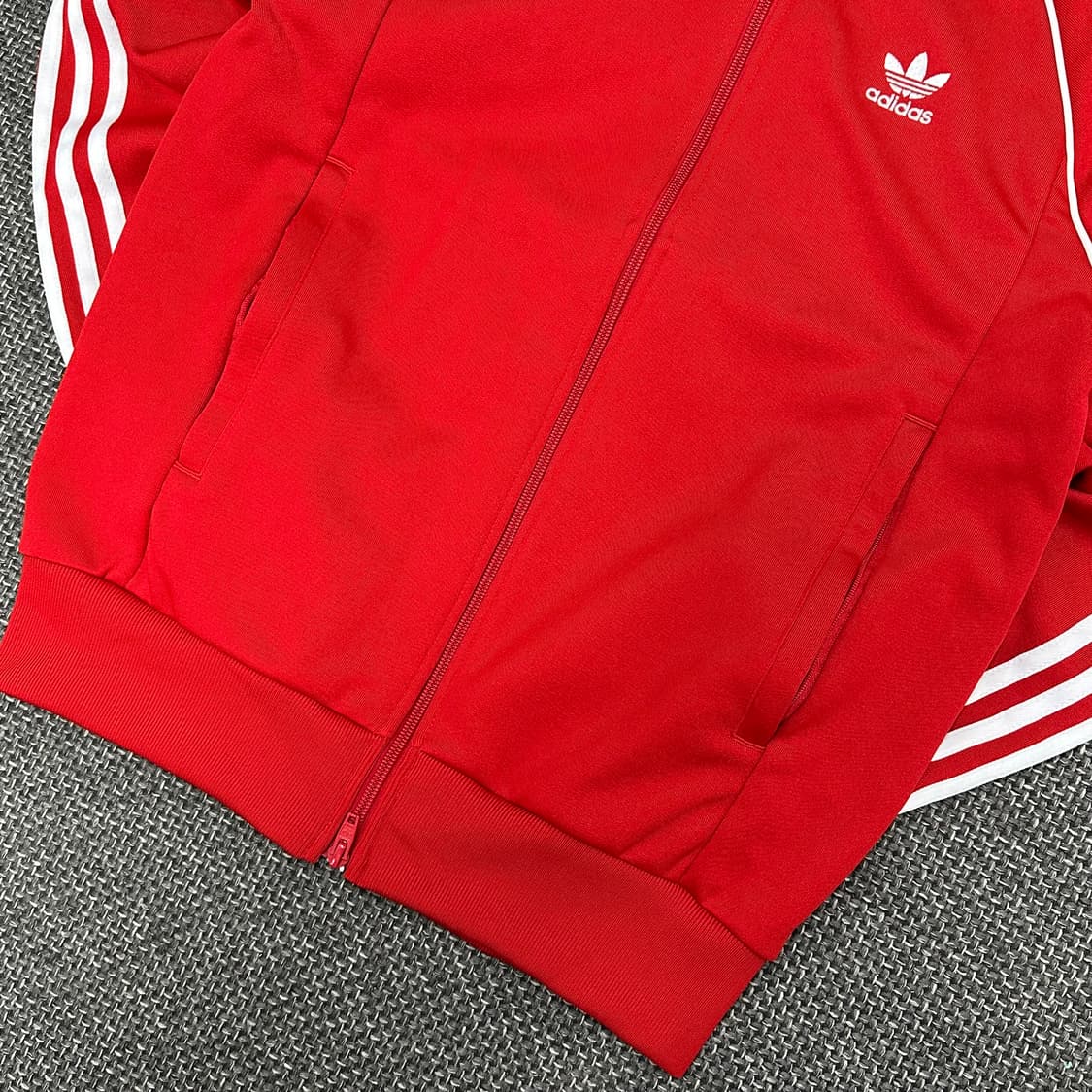 아디다스 신형 슈퍼스타 레드 빈티지 져지 M 상품이미지5