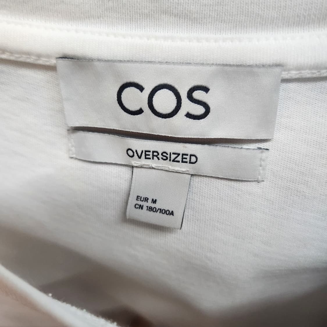 COS 코스 오버사이즈 반팔티 M(XL) 상품이미지5