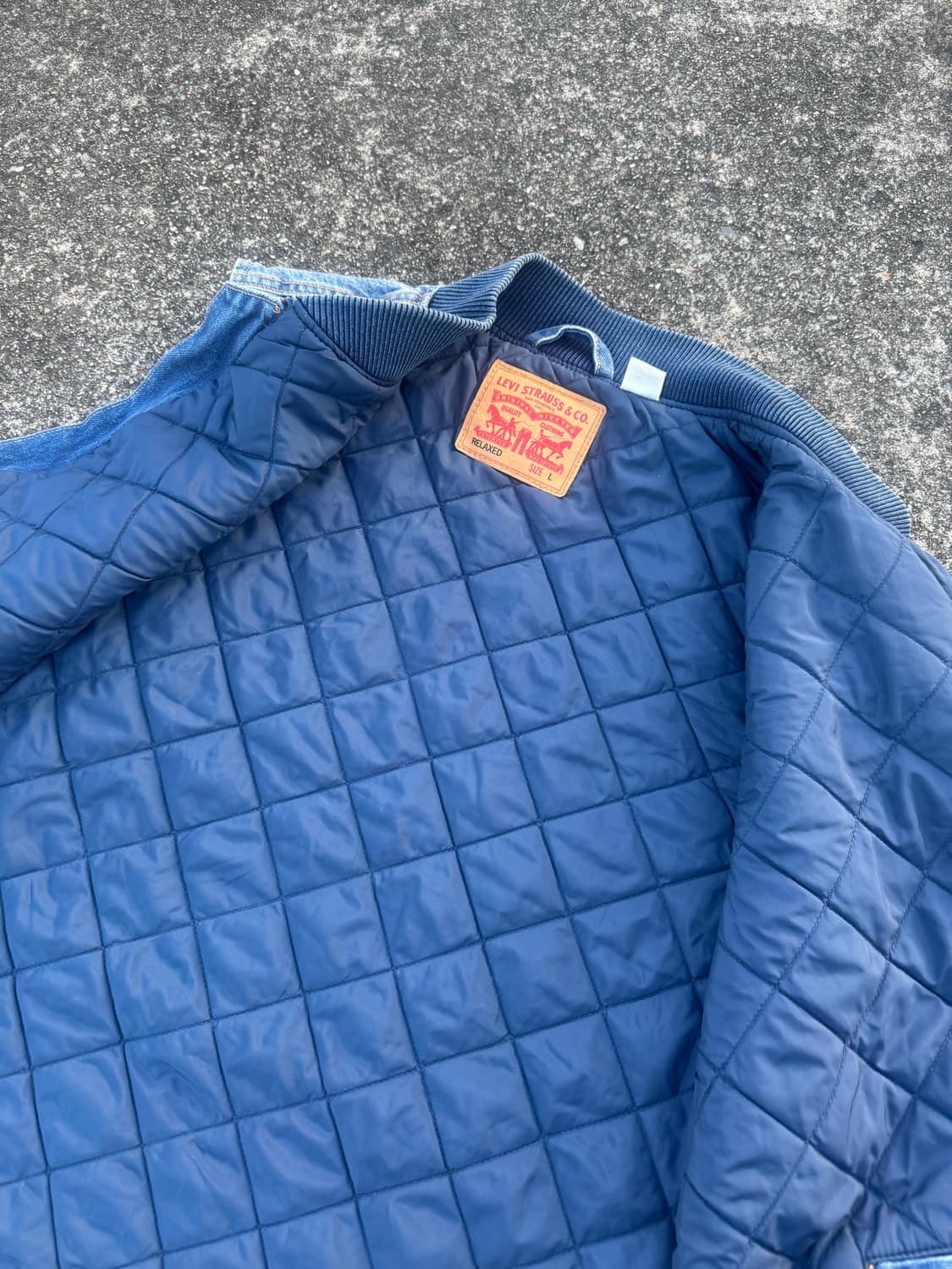 00S 빈티지 리바이스 데님 워크 베스트 조끼 상품이미지4