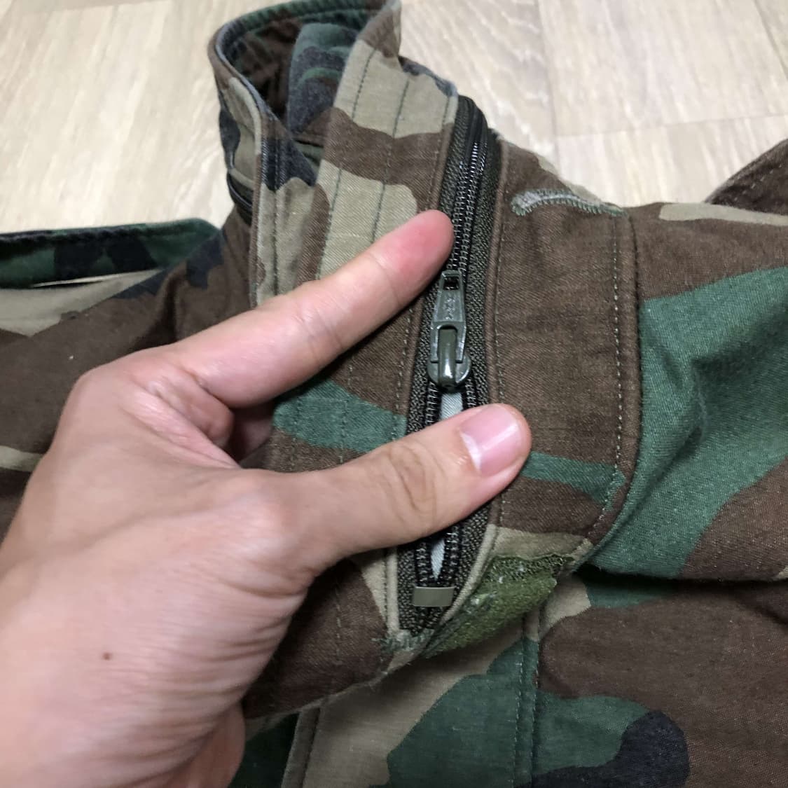(M-R) 미군 US ARMY 우드랜드 M-65 필드자켓 M65 야상 상품이미지5