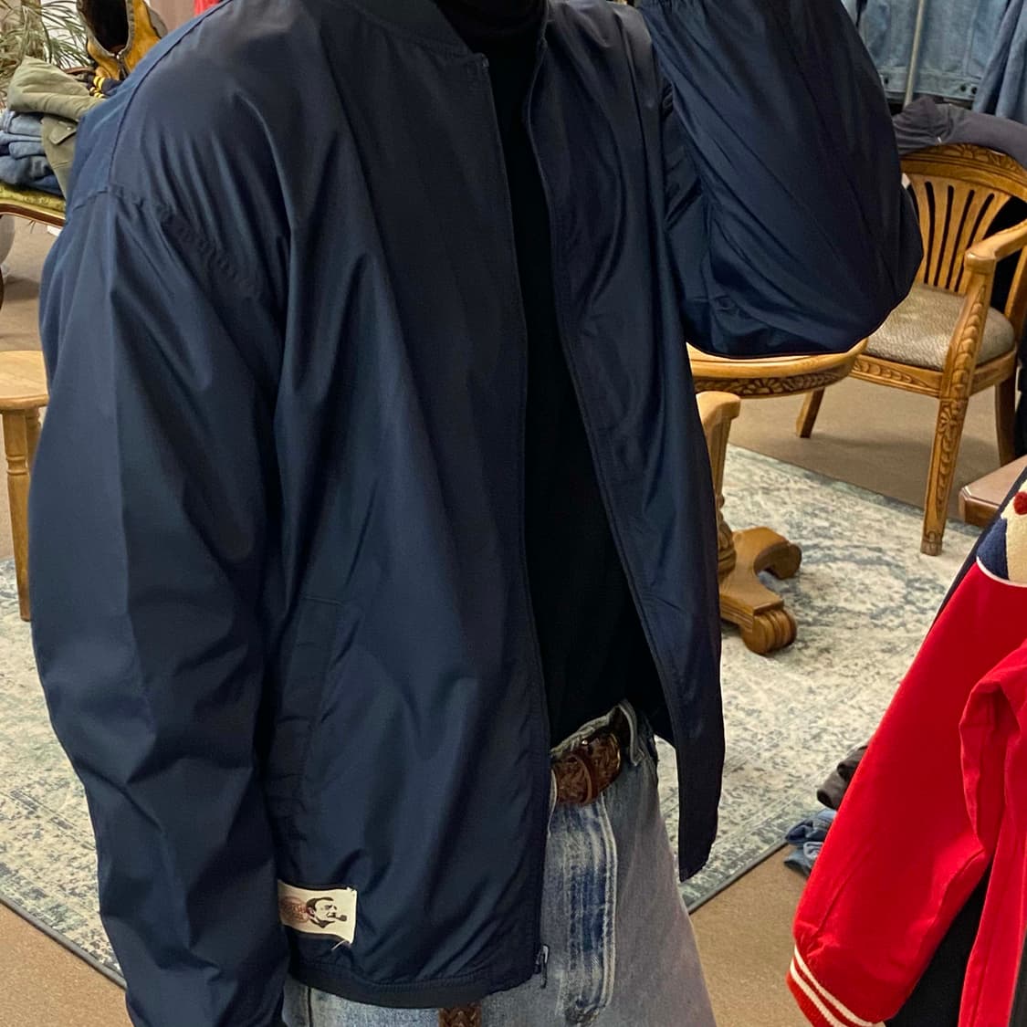 보스 커피 바람막이 자켓 상품이미지4