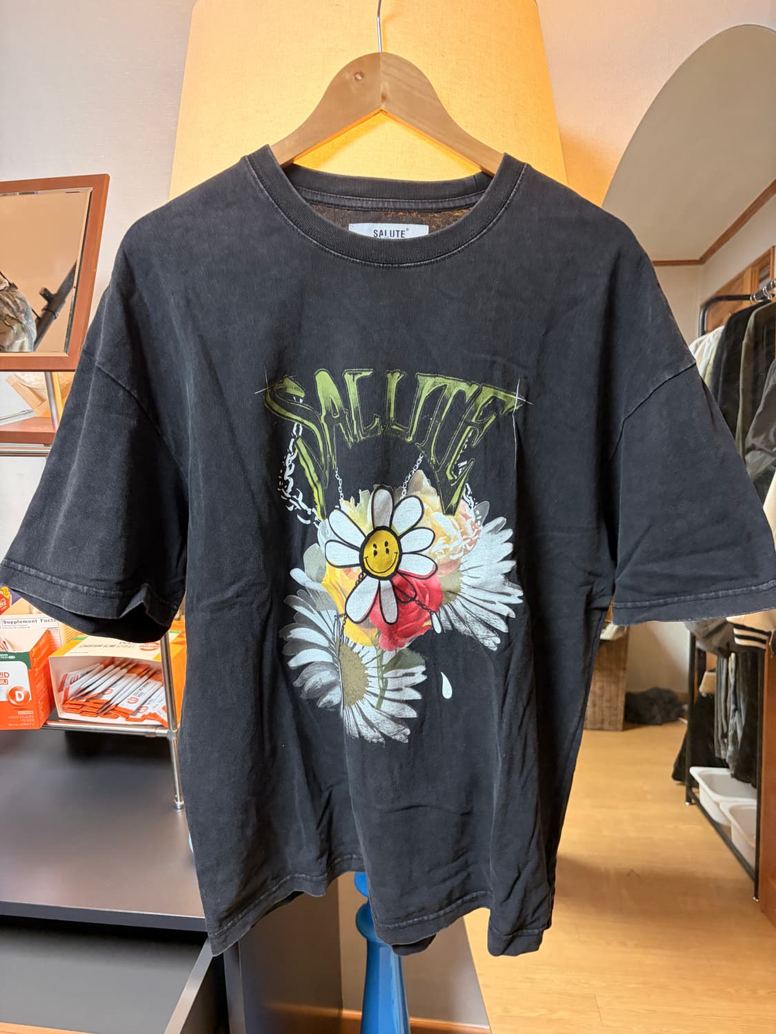 SALUTE 플라워 반팔 상품이미지1