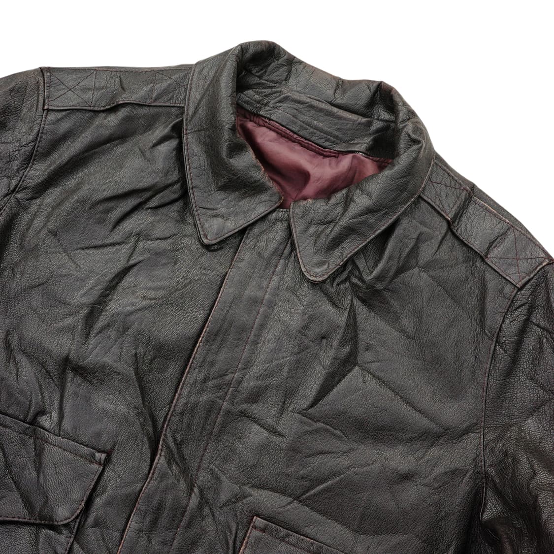 80’s san diego leather a-2 jacket 상품이미지2